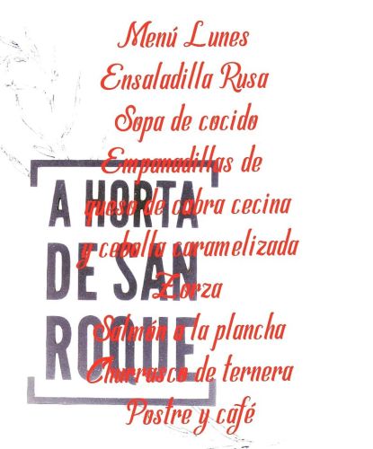 Menú Lunes 01/03/21