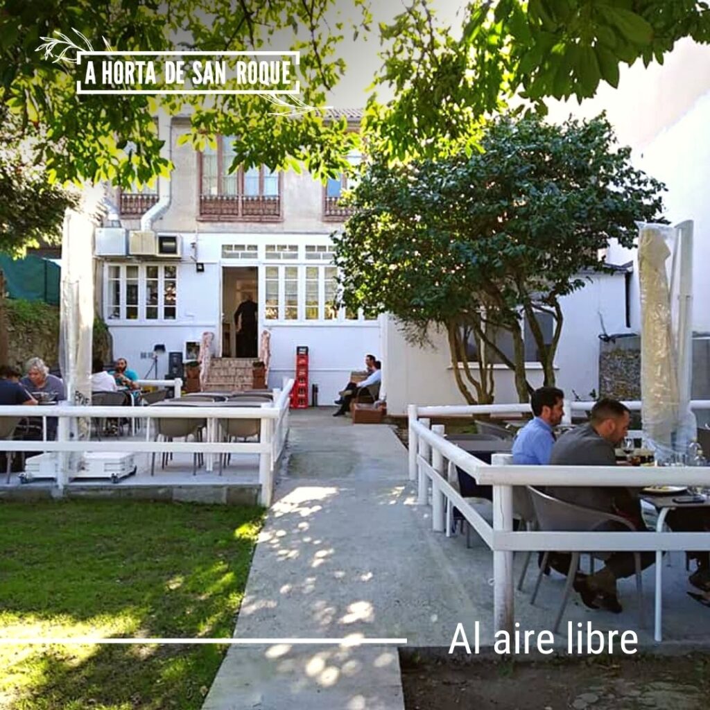 A Horta de San Roque - Restaurante en Ribadeo con terraza